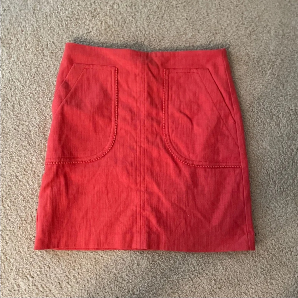 Loft skirt Sz 6 Coral